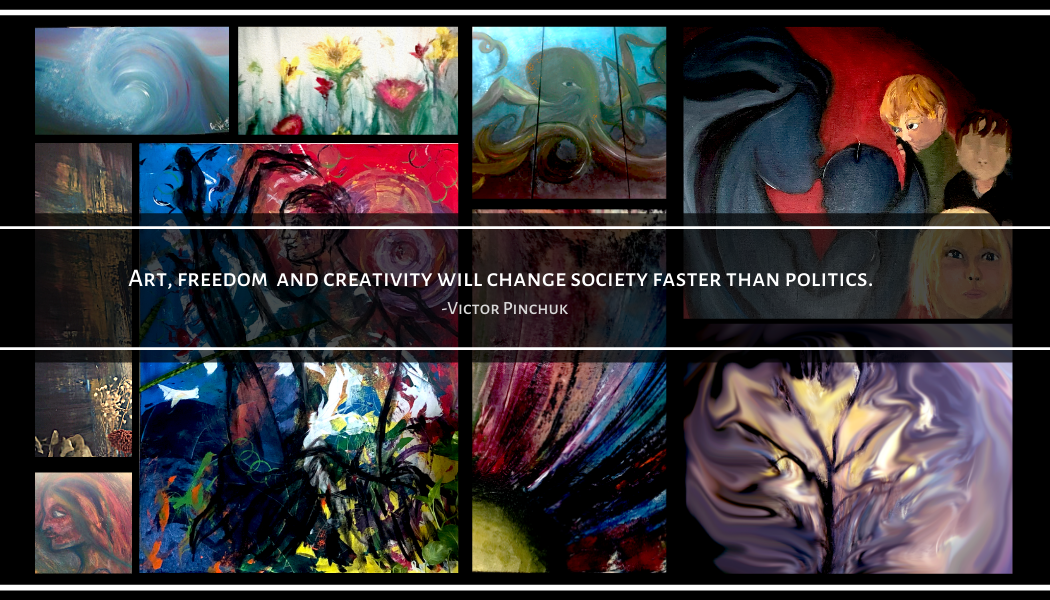 Art, freedom  and creativity will change society faster than politics
                                -Victor Pinchuk