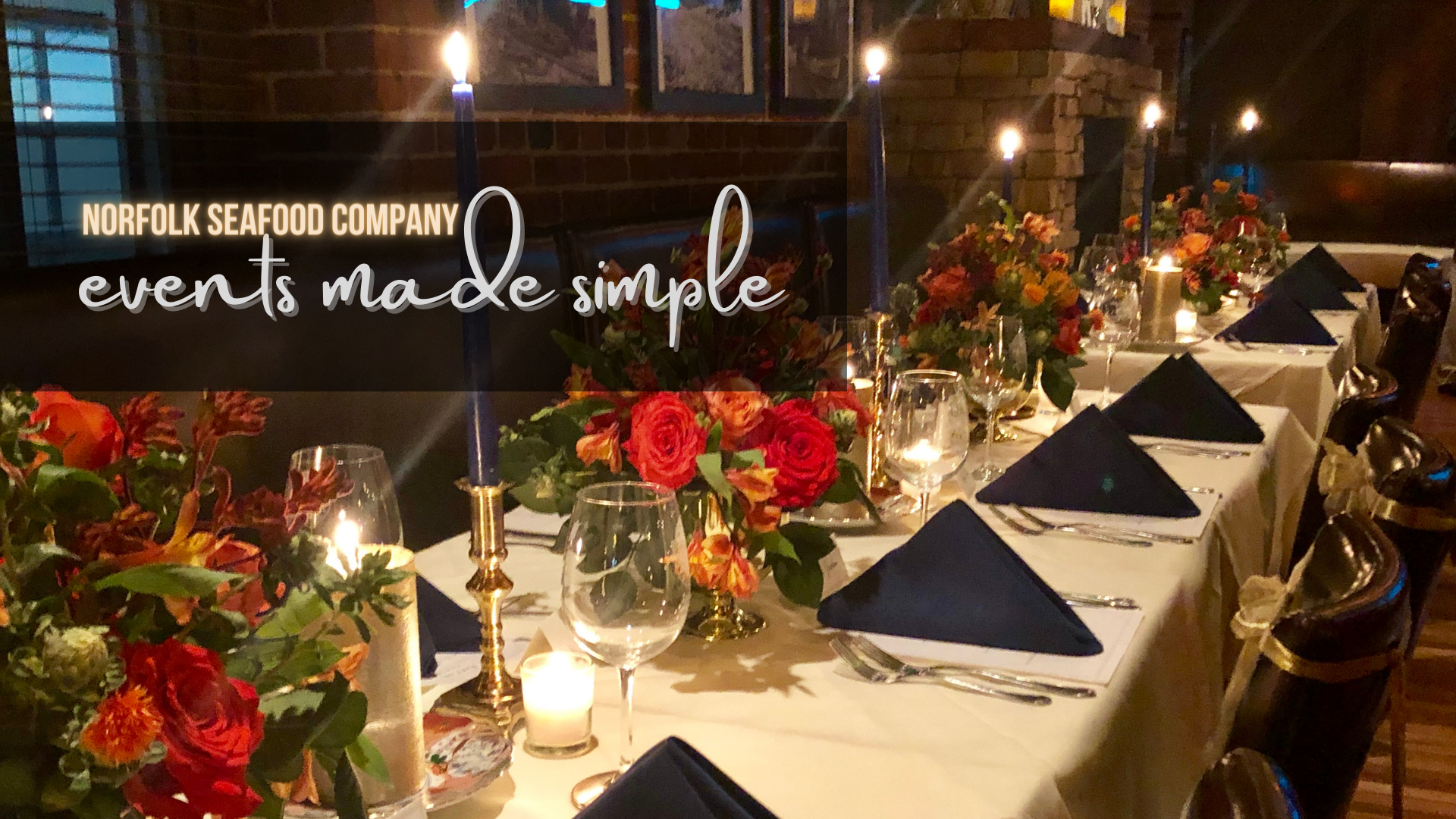 Norfolk Seafood Company Events made simple