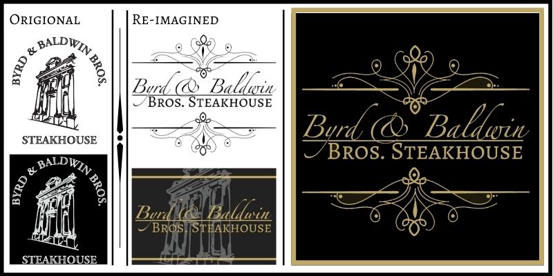 Byrd & Baldwin Bros.  Logo Sheet